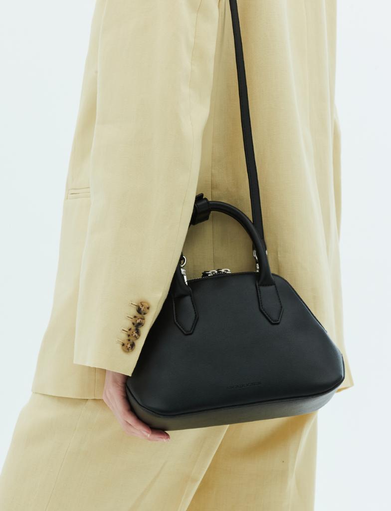 Komorebi Museum Handmade Pentagon Square Tote Bag | Butter Lemon | B08-3