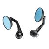 Pair of Motorcycle Rearview Mirror Wide View Aluminum Alloy Universal Handlebar Mirror for Motorbike
