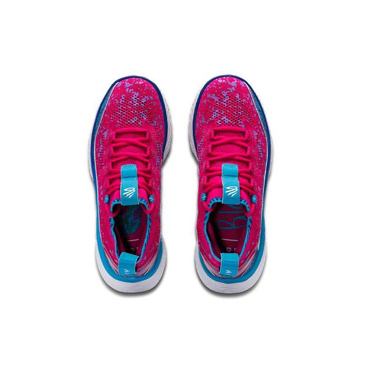 Under Armour Curry Flow 8 Pi Day Herren Sneaker Rosa Tropic-Rosa Capri 3024694-603