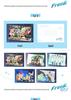 Chao Key Wan Boys' Swimming Club Anime Postcard Set 2D Merchandise