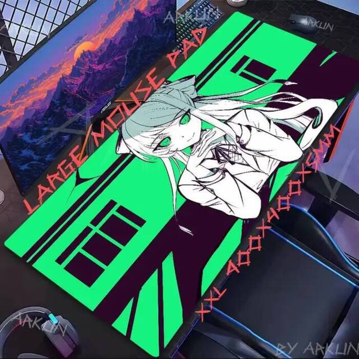 Large Fashion Cool Gaming The NOexistenceN of you AND me Mouse Pad Game Computer Accessories Keyboard Company Gaming Laptop Desk