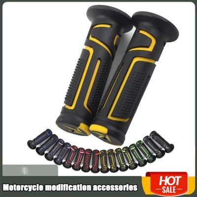 Motorcycle Handle Bar Grips Universal 22mm 24mm Handle Grips Dirt Pit Bike Motorbike Brake Handle for Yamaha Kawasaki Suzuki
