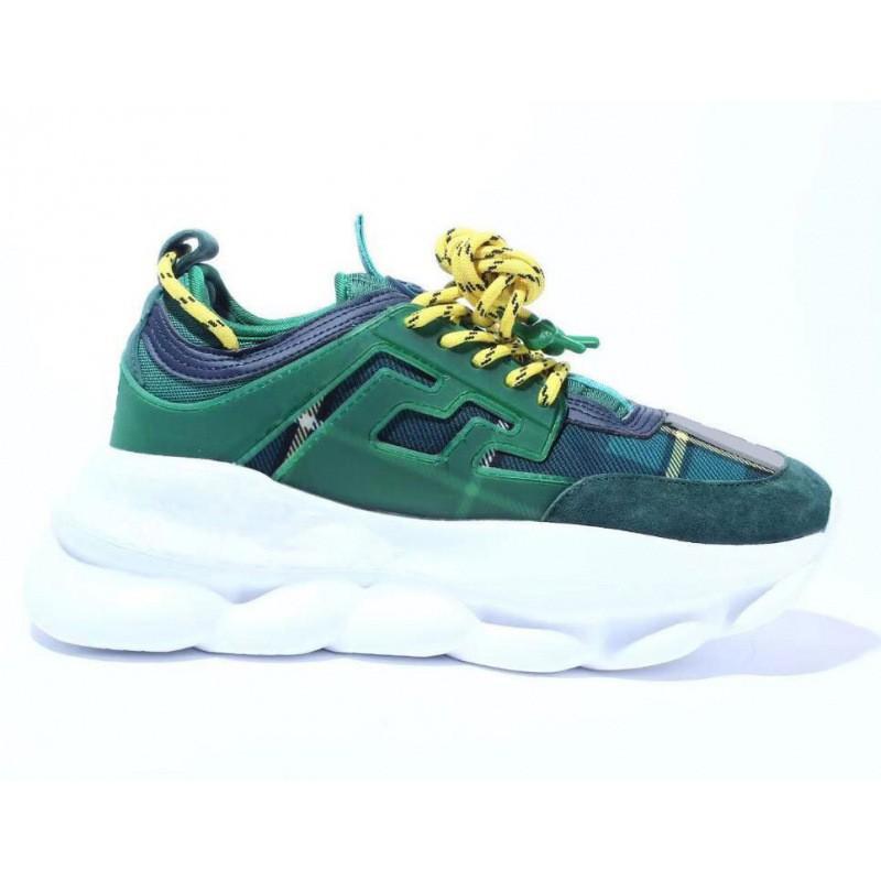 Z Chain Chunky Sneakers Men Women Lightweight Breathable Casual Running Shoes With Thick Sole Height Increase