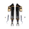 395mm Motorcycle Nitrogen Rear Suspension Shock Absorber Spring Replacement Kit Universal Fit for Most Motorcycles