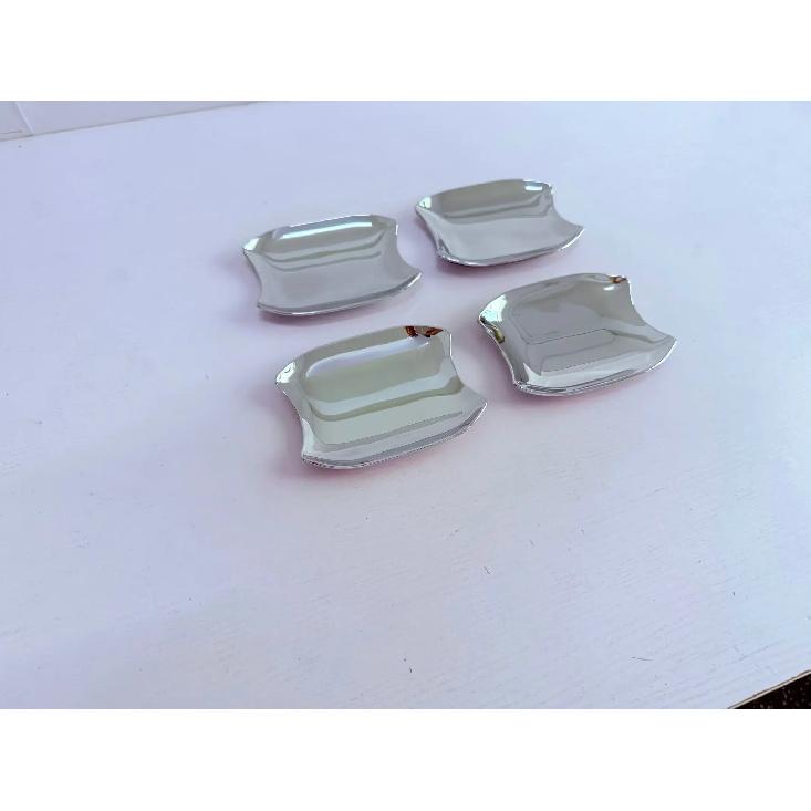 For BYD SHARK 2024 2025 2026 RHD ABS Chrome Carbon Black Door Handle Cover Door Bowl Frame Trims Sticker Car Styling Accessories