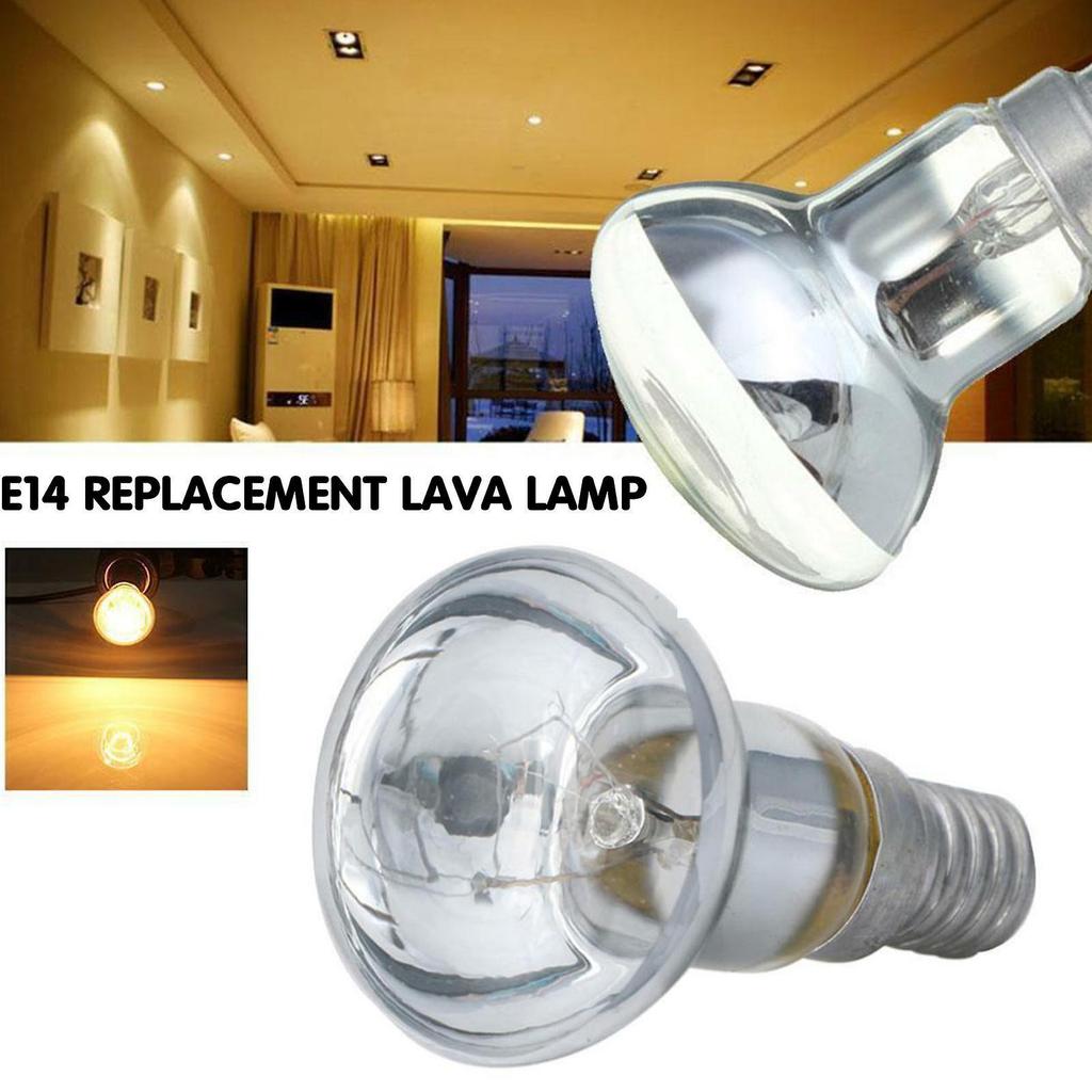 Replacement Lava Spotlight Lamp Screw In Light Bulb R39 Type 30W P7Q4]