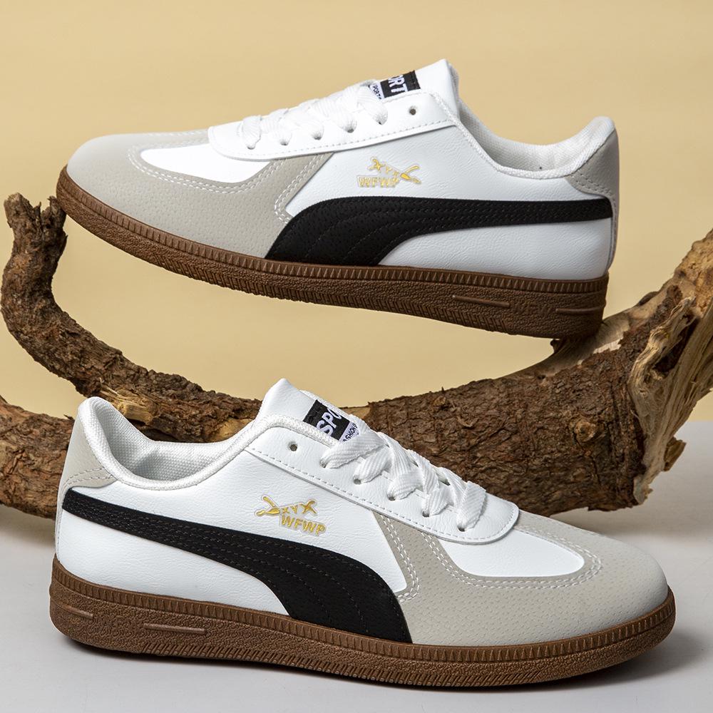 

2025 Мужские парусиновые кроссовки на шнуровке «Четыре сезона» - Повседневная спортивная обувь 44