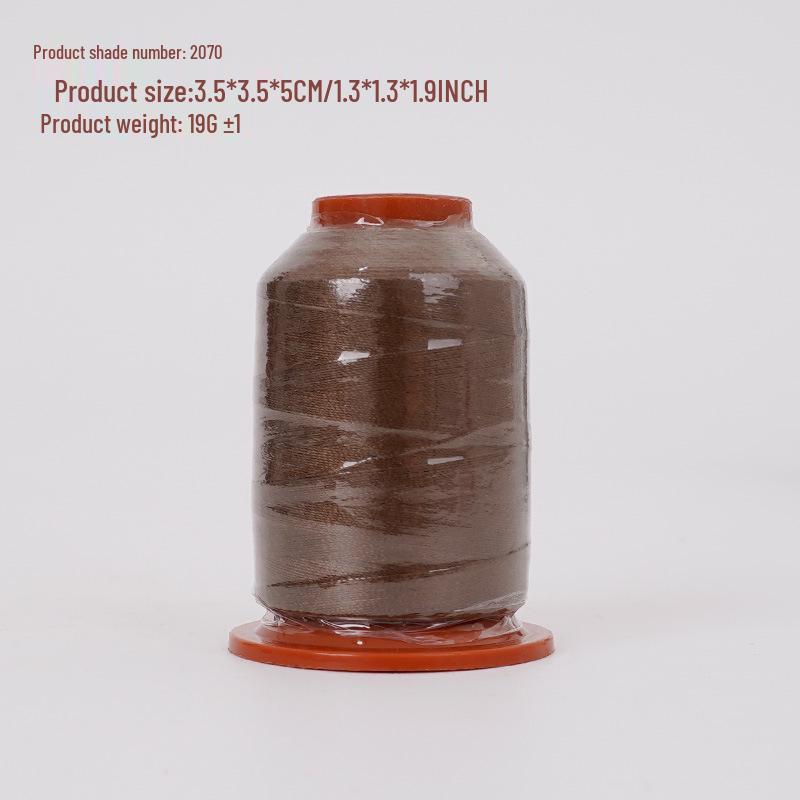 Polyester Sewing Thread: 100 Colors, 500 Yards, Fine Two-Strand, High-Speed, for Hand Sewing