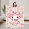 Melody  Super Warm Blanket  Students Plush Bedding Throws Graphic Home Decor Flannel Bedspread Sofa Bed Cover