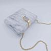 Luxury Brand Handbag Solid White Pearl Acrylic Evening Bags Chain Clutch Purse Wedding Party Women Wallet Designer Crossbody Bag