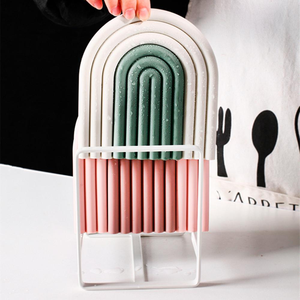 New Rainbow Silicone Table Mat Coaster Hot Dishes Pot Holder Placemats Kitchen Multipurpose Pot Holders Heat Resistant Pan Pads