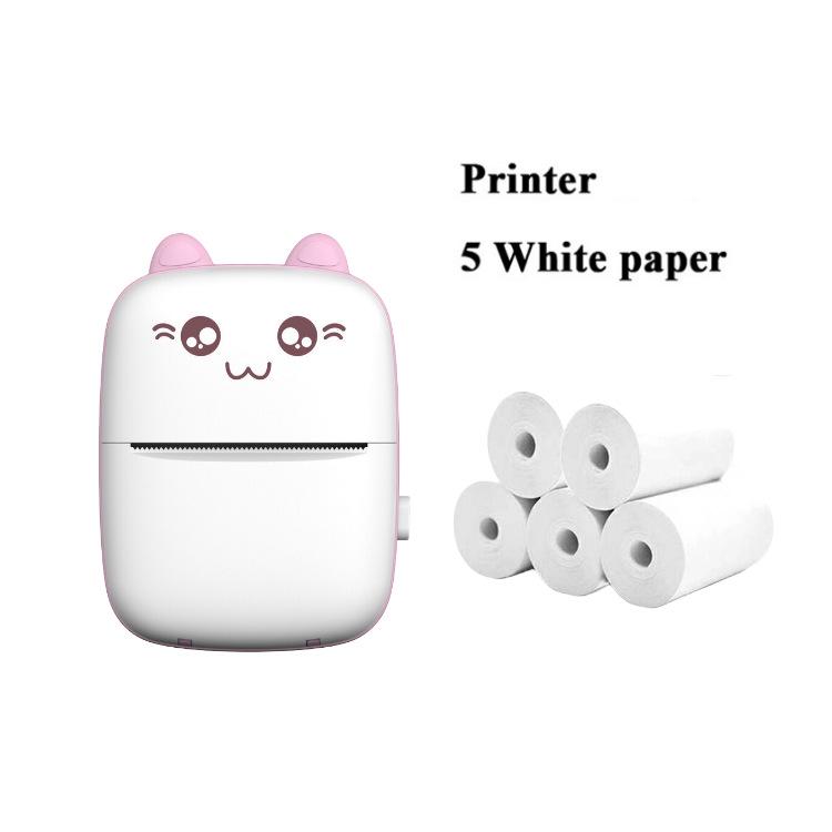 Mini Handheld Thermal Label & Photo Printer