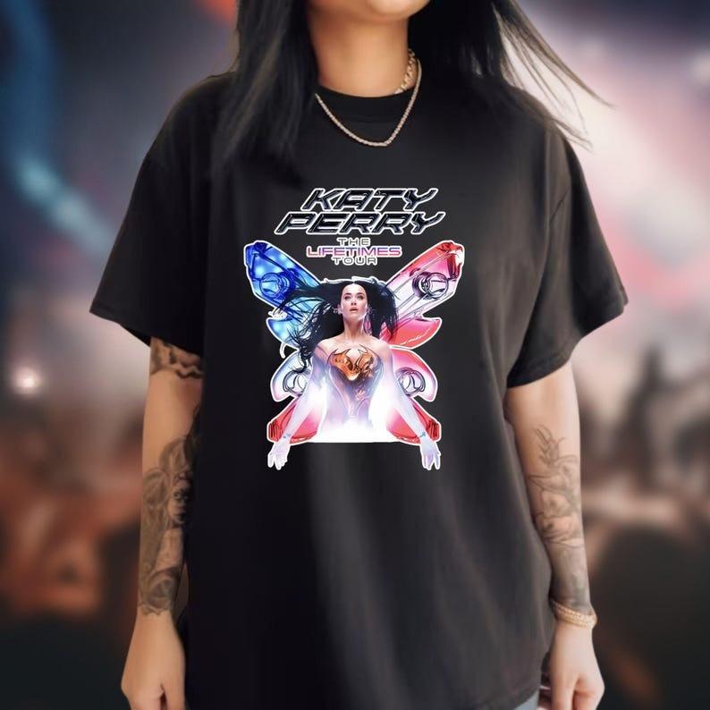 2026 Summer Fashion Trendy Katy Perry the Lifetime Tour Shirt, Katy Perry Tee, Katy Perry Fan Gift, Katy Perry Merch, Katy Perry Graphic Shirt 4XL
