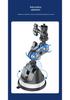 Multi-functional Car Phone Mount with Suction Cup for Camera and Navigation