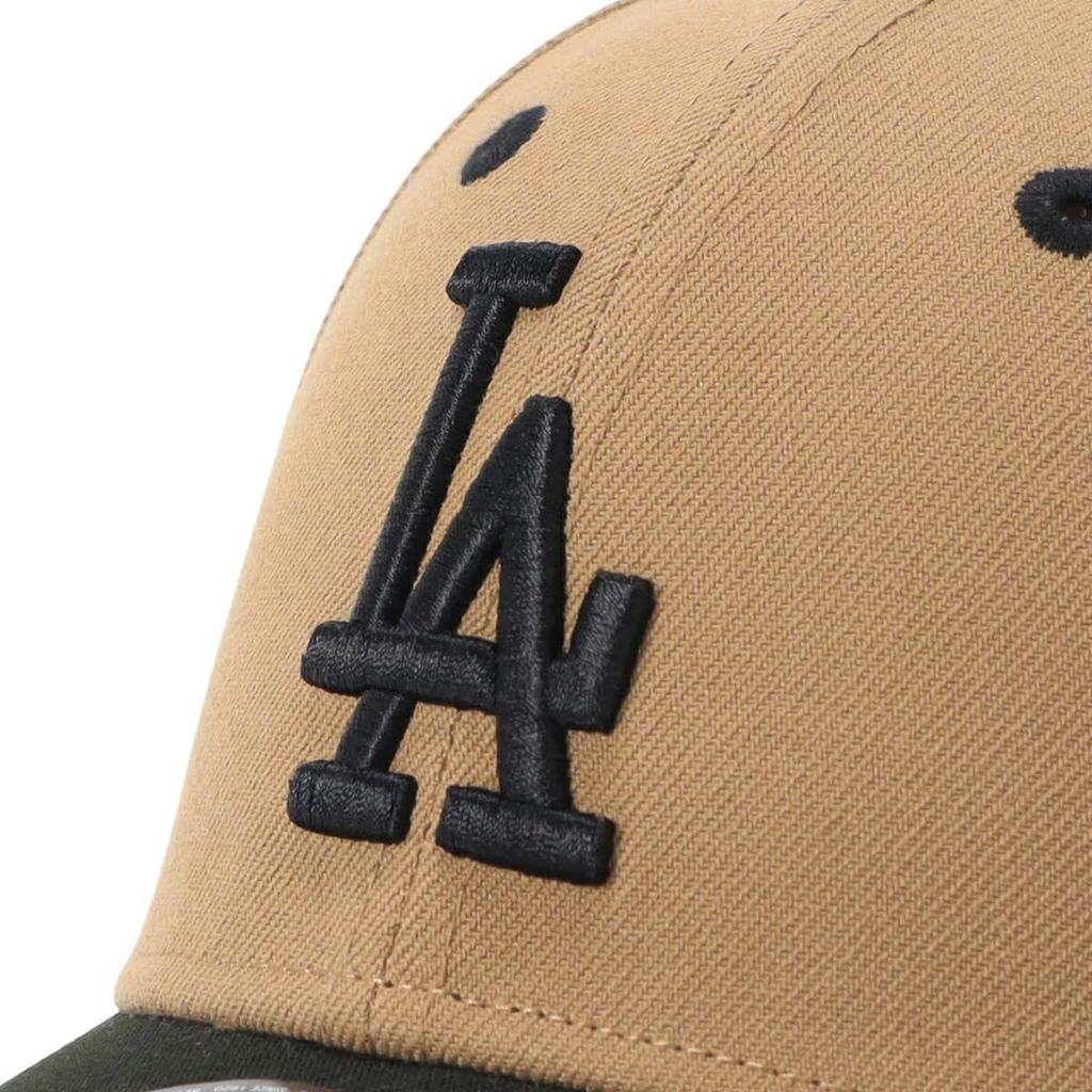 New Era 9FORTY Cloth Strap Cap 14948202 NER36C6265 LA Khaki New Era Cap Side Patch MLB ONSPOTZ Special Order SIDE PATCH 2Tone MLB Los Angeles Dodgers