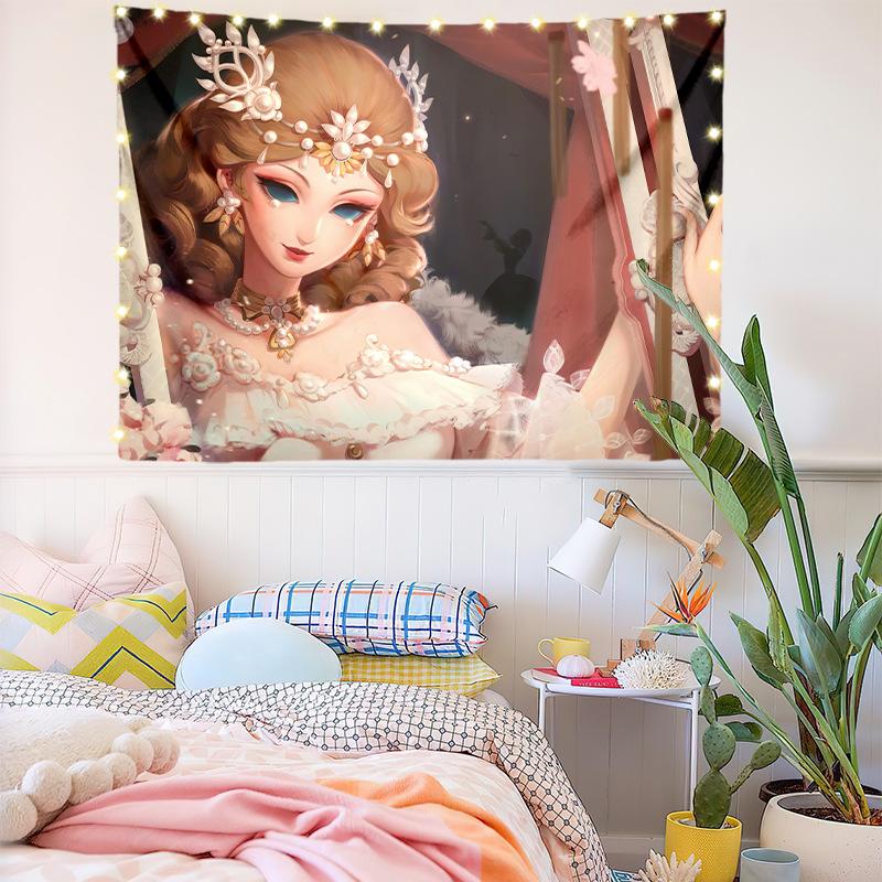 Digital Printing Background Cloth Anime Game Fifth Personality Hanging Blanket Wall Cloth Dormitory Bed Head Decoration Cloth