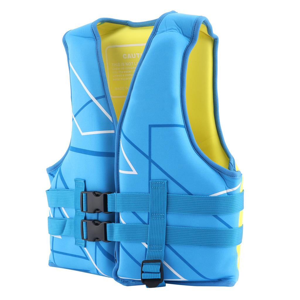 Children Swimming Life Jacket Buoyancy Safety Warm Vest Flotation Swimming Aid Blue