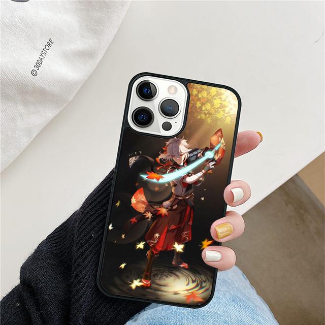 Genshin Impact Kaedehara Kazuha Phone Cases Cover For Apple Plus iPhone 17 Air 16 14 Pro Max 13 12 11 Shell
