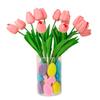 Easter Bunny With Tulips High Elastic Sponge Stamping Flower Arrangement PU Sponge