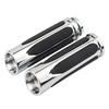 Motorrad Handgriffe 1'' Soft Touch Komfort Griff Grip CNC Für Harley Touring Softail Dyna Elektronische Drossel Griff Bar