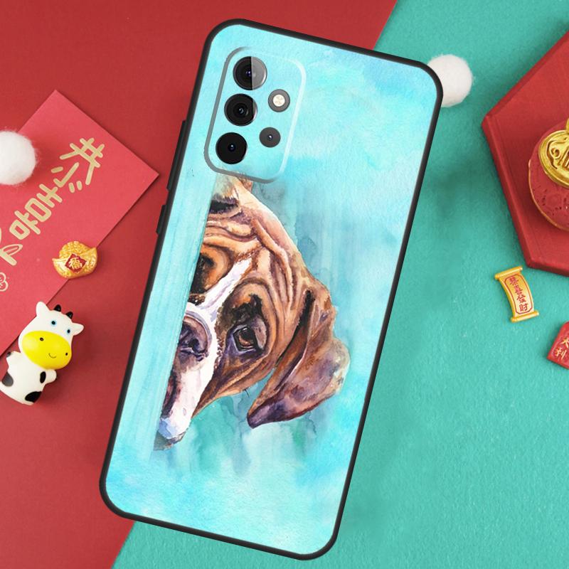 

Boxer Dog Case For Samsung Galaxy A17 A55 A35 A15 A32 A52 A13 A33 A53 A14 A34 A54 A06 A16 A26 A36 A56 Samsung A32 5G