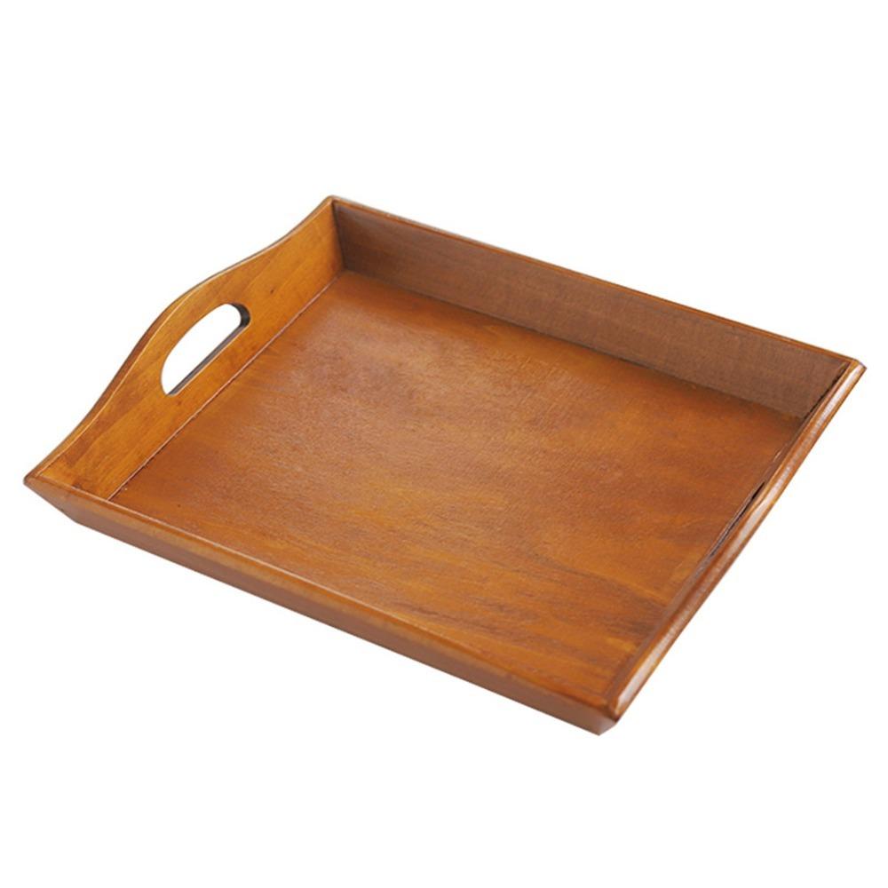 Rectangular Food Serving Tray Smooth Desktop Tray Exquisite Multi Purpose Tray Home Tea Serving