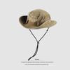 Belfry Embroidery Letter Fisherman Hat Fashion Outdoor Bucket Hat Sun Protection