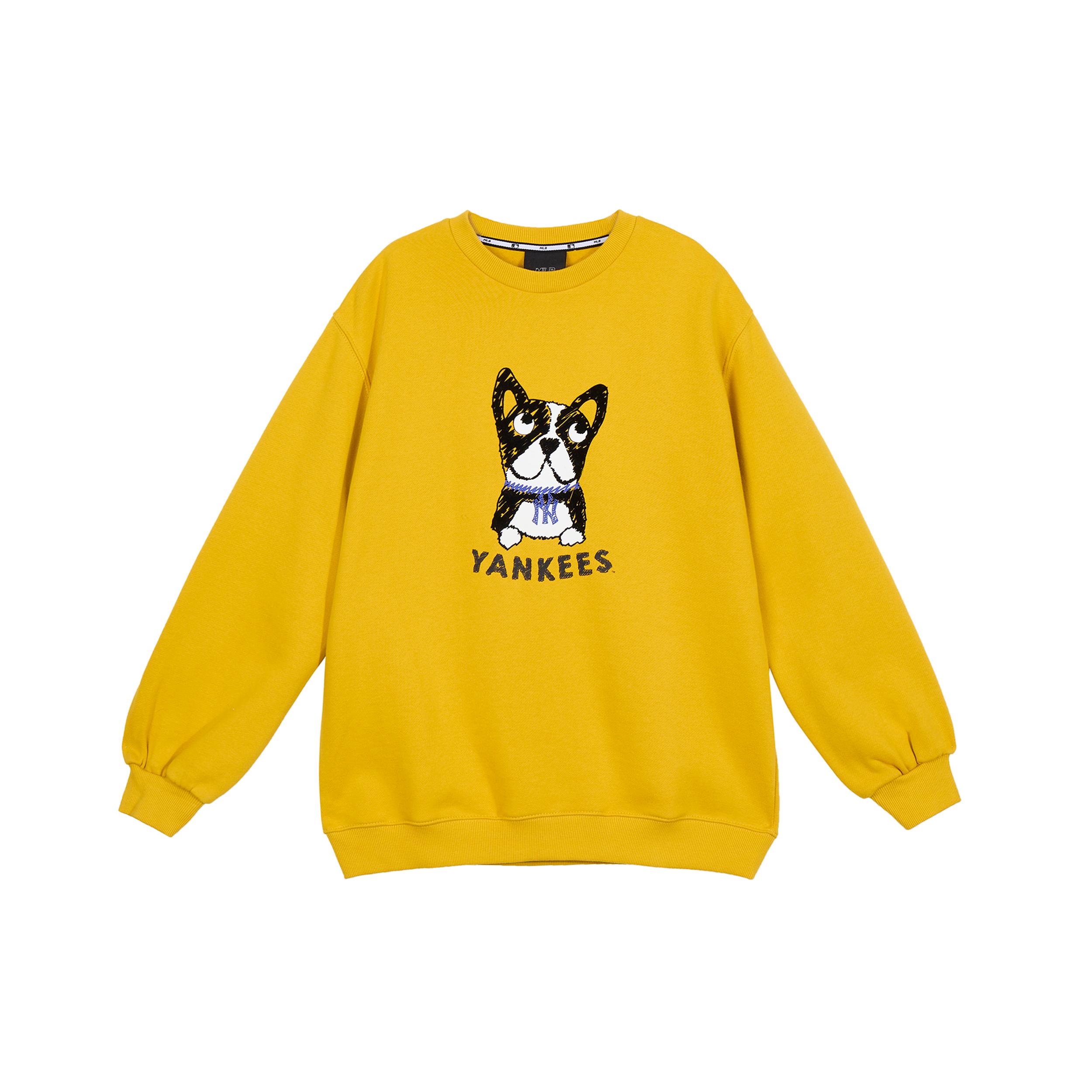 MLB Like Series Sweatshirt Unisex Yellow 31MTC8961-50Y XS
