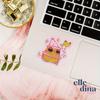 Clown Frog Sticker | Waterproof Sticker, Cute Frog Sticker, Clowncore Sticker, Toad Stickers, Cottagecore Sticker, Original Art