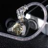 KZ EDX Lite Wired HIFI Sound Sound Deep Bass Supported Transparent Earphones, In-Ear, Quality, Isolation, Bass, Gaming, Over-the-Ear, Enhancement,