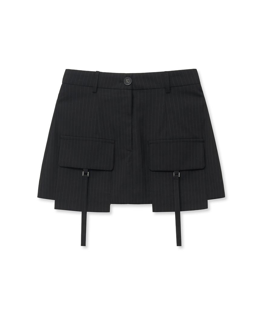 MIDNIGHT MOVE St Cargo Skirt (Black)