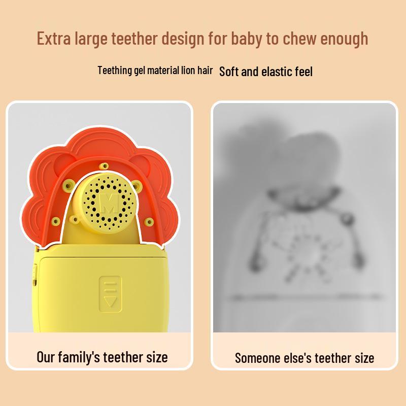 Babies' Musical Phone Toy: Safe, Biteable, Educational Simulation for Ages 0-2.