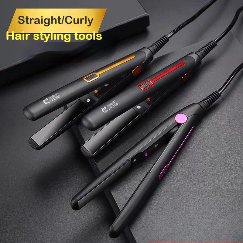 Professional Hair Straightener Negative Ion Care Hair Style Tools Fast Heating Hair Iron Curler 2 In 1 Hairdressing Appliance