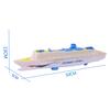 Electric Ocean Liner Cruise Ship Toy Flashing Musical Kids Educational Model