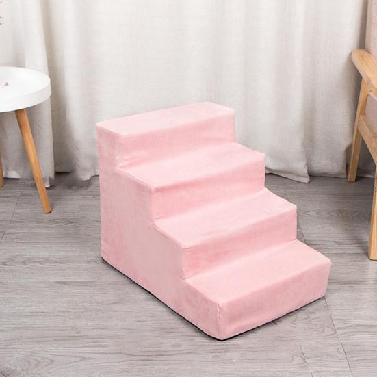 Scară pentru Animale de Companie 2/3/4 Straturi Burete Confortabil Rampă de Cățărat pentru Câini Detașabilă pentru Cățel