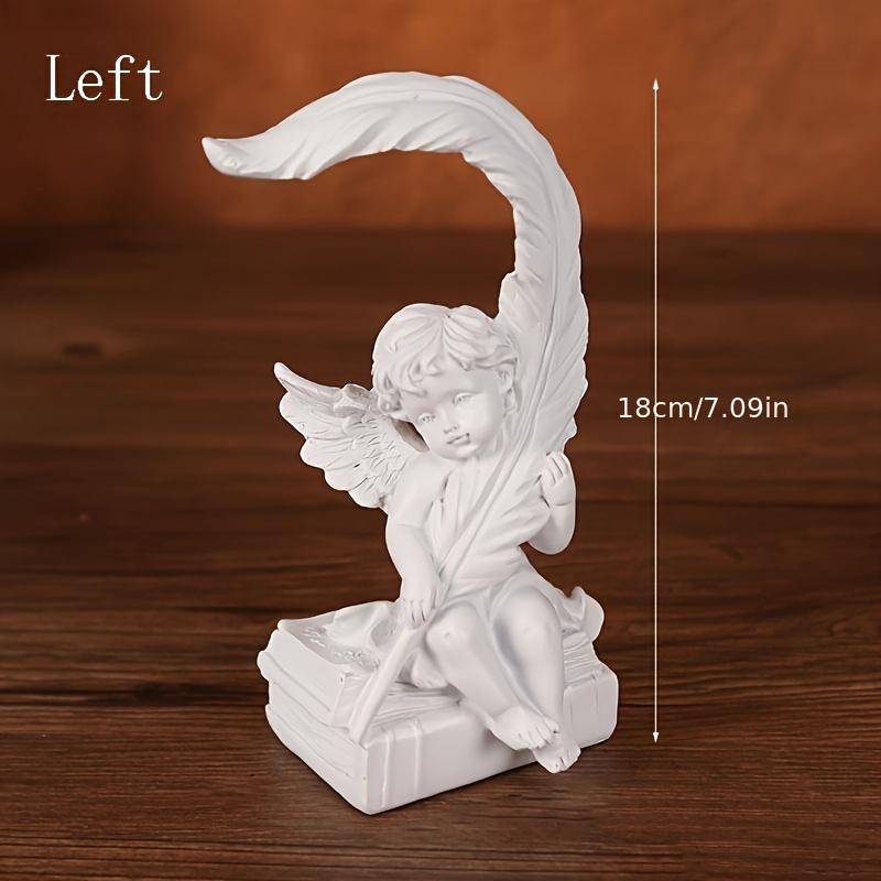 Bezaubernde Puttenfigur - Handgefertigte Harz-Engelsstatue für Heim- und Gartendekor, Perfekt für Wohnzimmer, Schlafzimmer