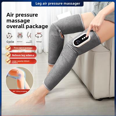 Wadenmassagegerät Elektrischer Luftdruck Physiotherapiegerät Luftwellen Schlankheitsgerät Alte Kalte Beine Knie Beinmassagegerät