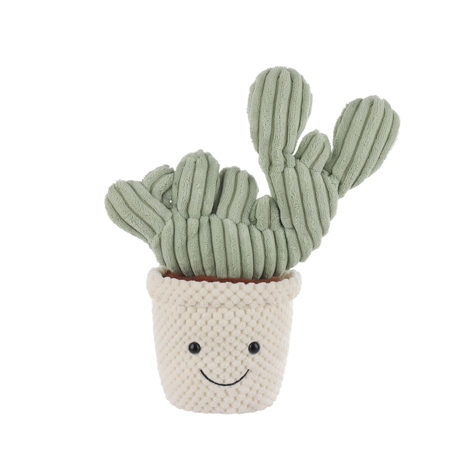 

Apricot Lamb Potted Cactus Plush Toy for Soft and Cute Fluffy Potted Cactus for Girls and 30cm Kids, Boys, зелёный