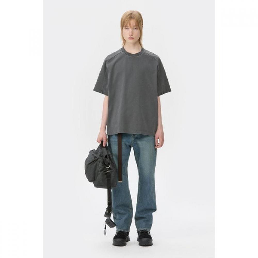 Customellow Gray Half Sleeve T shirT cwTam25622gyx