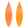 2pcs Tatting  s Plastic Tatting  s Craft Tool for   Hand Sewing Knitting(Orange Yellow )