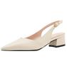 Scarpe da Donna Saldo Caldo Slingback Donna Tacchi Alti Bocca Bassa Ufficio e Carriera Sandali Sexy Slip-on a Punta Taglia 31-44