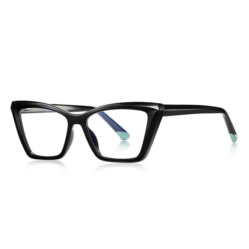 Blue Light Blocking Student Cat Eye Nearsighted Glasses For Women  Myopes Lunettes Female Prescription 0 -0.5 -0.75 To -6.0