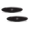 Dark Smoked Lens Rear Side Marker Lamp Housings For 1999-2004 Chevy C5 Corvette