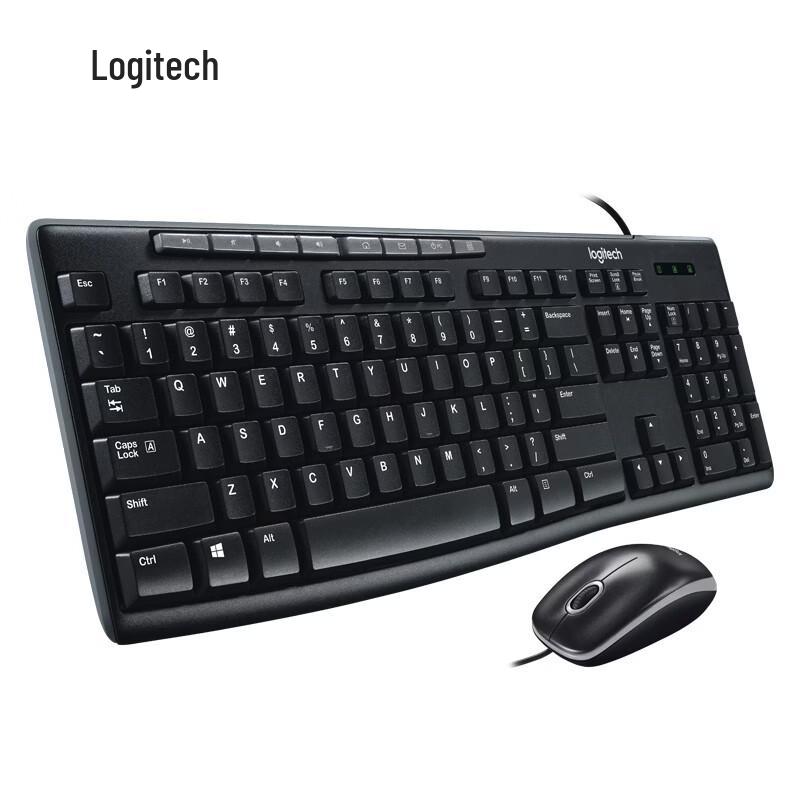 Logitech MK200 Wired Keyboard and Mouse Combo