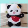 Panda Plush Keychain With Soft Pp Cotton Filling For Backpack And Gift