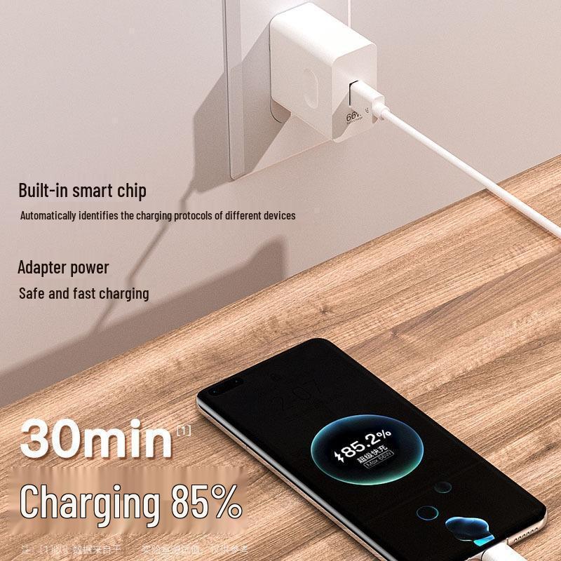 120W Flash Charge Charger for Huawei Honor Xiaomi, Universal Single Port with 66W Fast Charging Capability