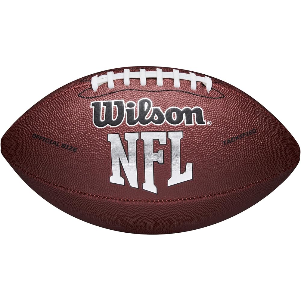 Wilson MVP Football Size 9 Durable Synthetic Leather Game Ball
