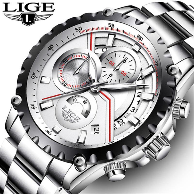 Buy LIGE Watch Men Top Brand Luxury Military Sports Casual Waterproof