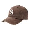MLB Cotton Baseball Caps Unisex Brown Fashion 3ACPVV45N-50BRS