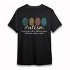 Women's Plus Size Classic T-Shirt Autism Fingerprint Unique Story Graphic Tee